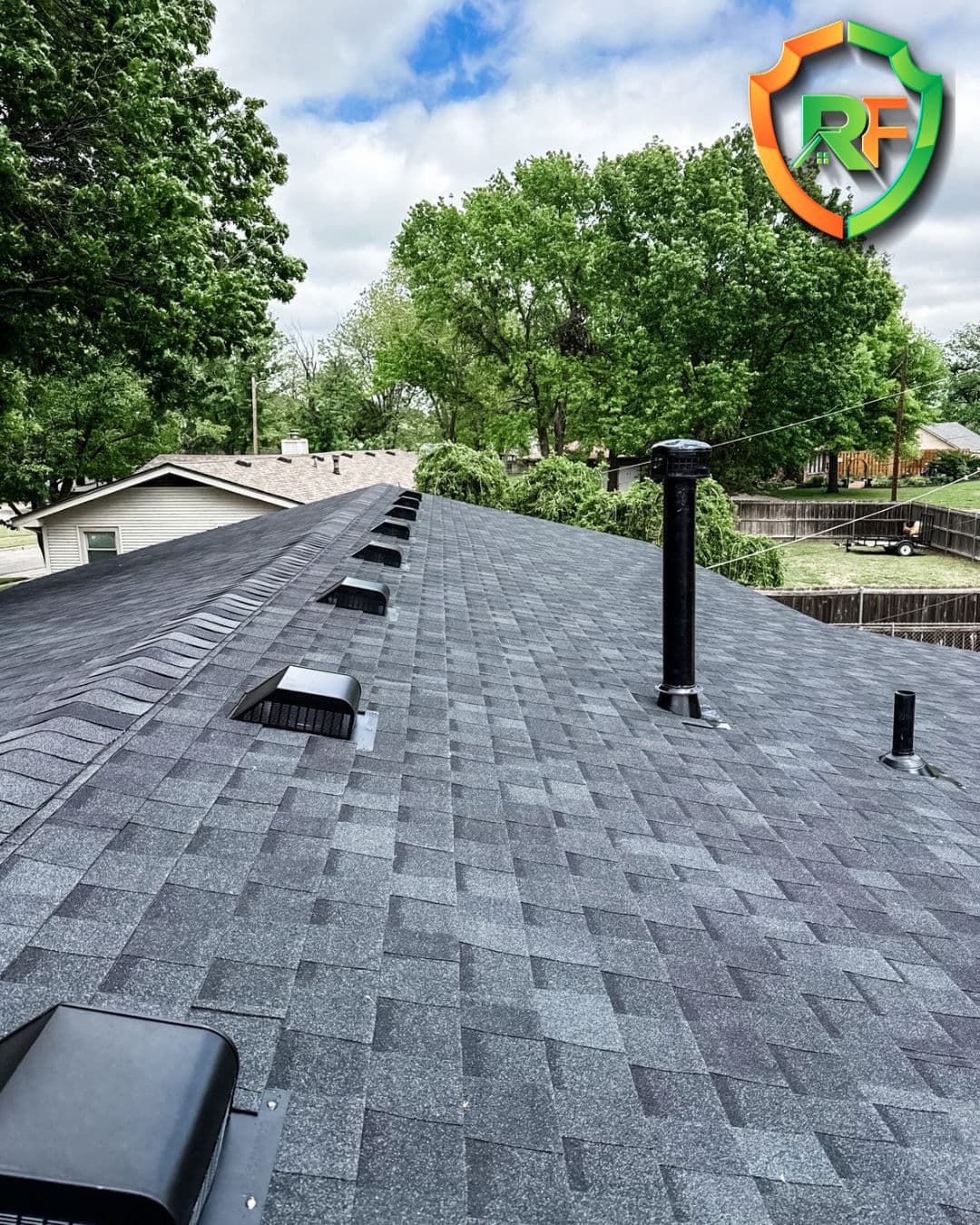 Hail Damage Upgrade to a Class IV Roof in Rustic Black image