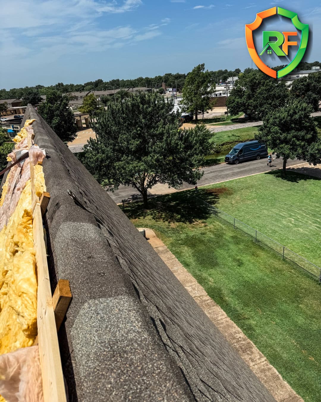 Gallery photos for Metal Roof Installation Underway at Lighthouse Chiropractic in Wichita: Image #2